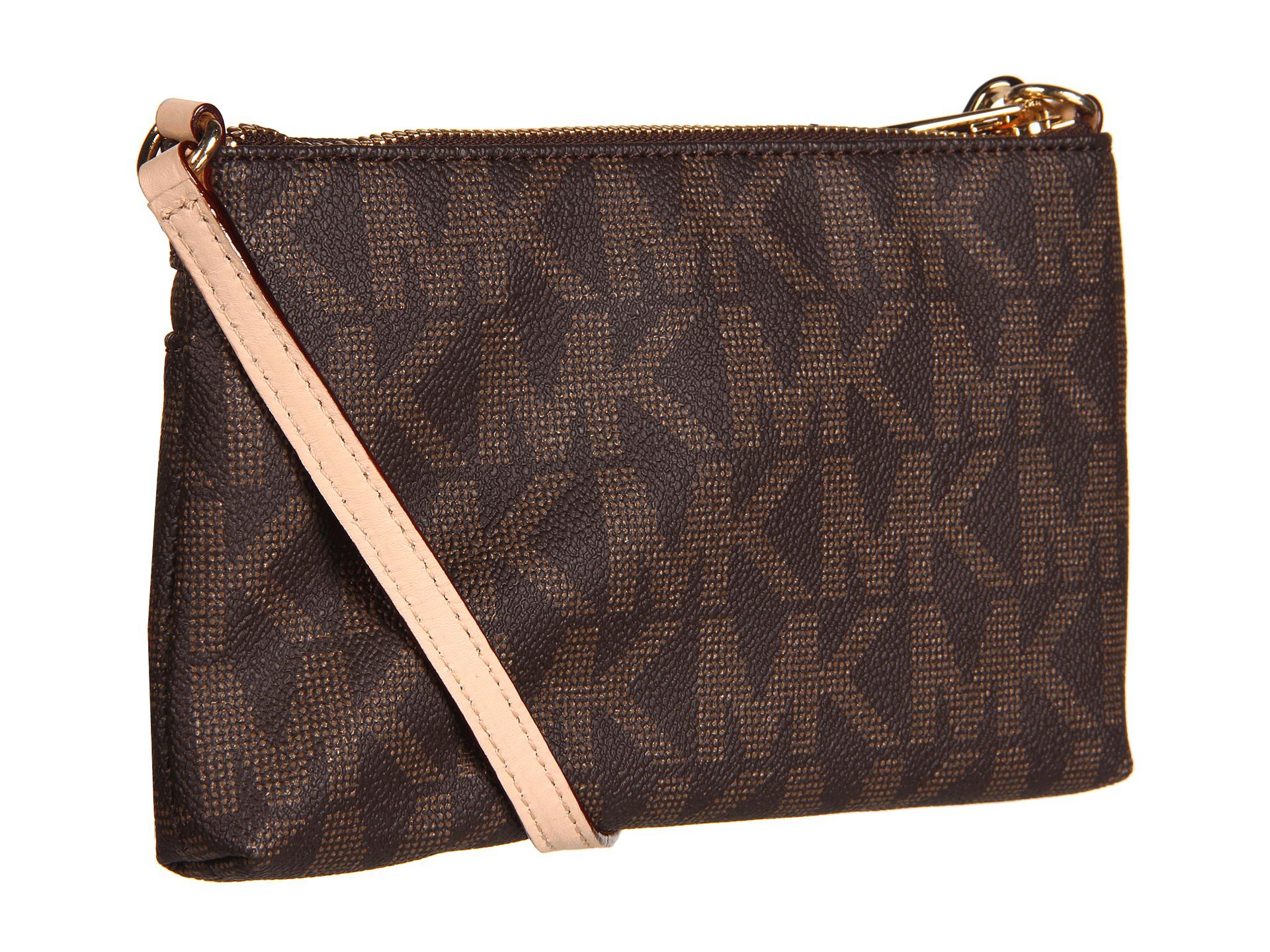 michael kors monogram clutch